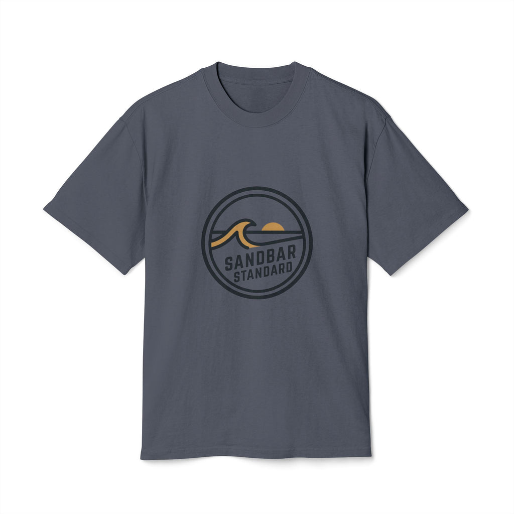 Vintage Surf Tee — "Sandbar Standard" Wave Graphic Shirt