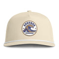 Sunwashed Rope Cap – Sandbar Wave Embroidered Trucker Hat