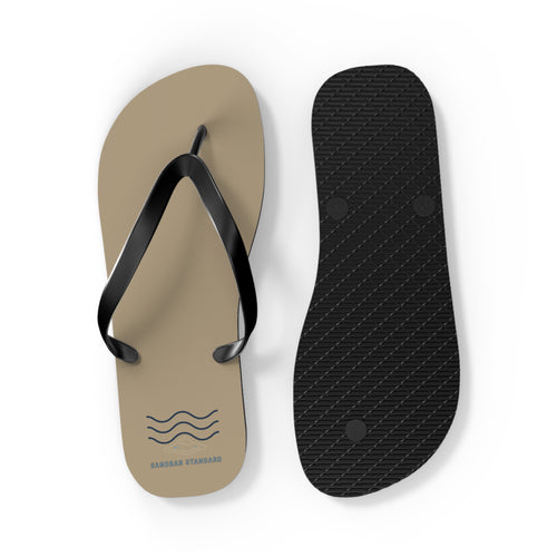 Beach Wave Flip Flops — Minimal Sand Casual Sandals