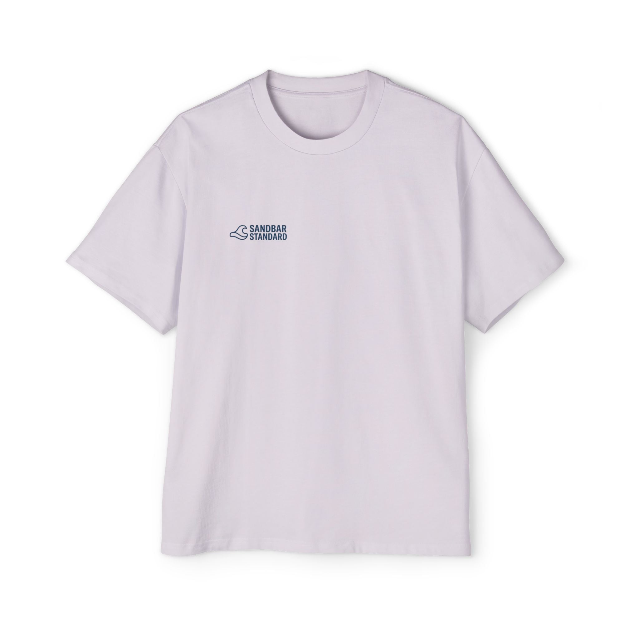 Oversized Tee — Sandbar Standard Coastal Wave Graphic