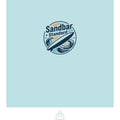Surf Badge Hoodie — "Sandbar Standard" & "First One Out" Retro Surf Pullover