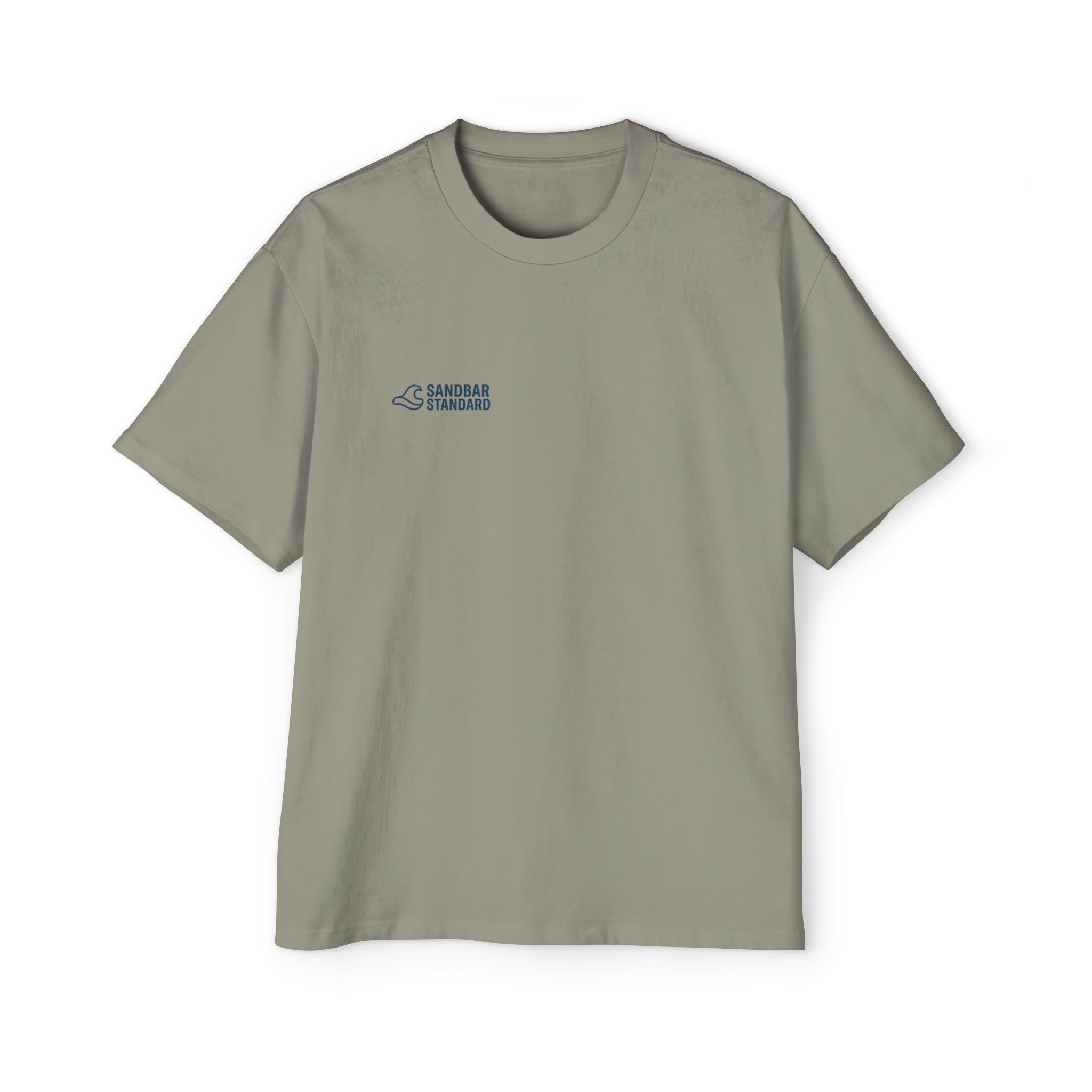 Oversized Tee — Sandbar Standard Coastal Wave Graphic