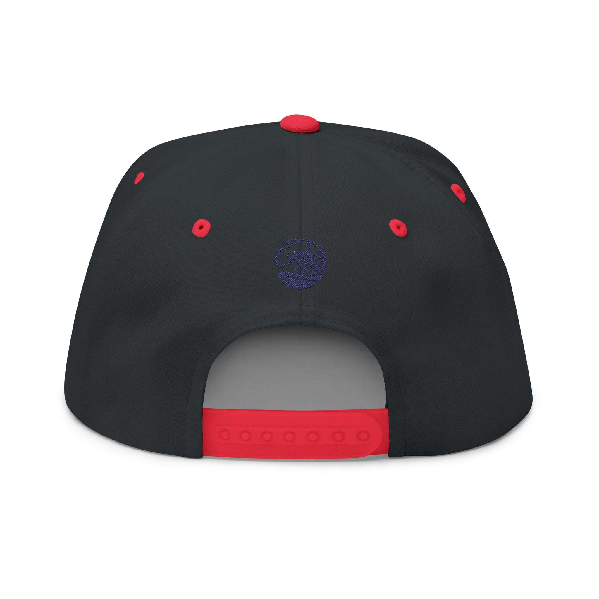 Embroidered Wave Snapback Cap — 'Sandbar Standard' Beach Hat