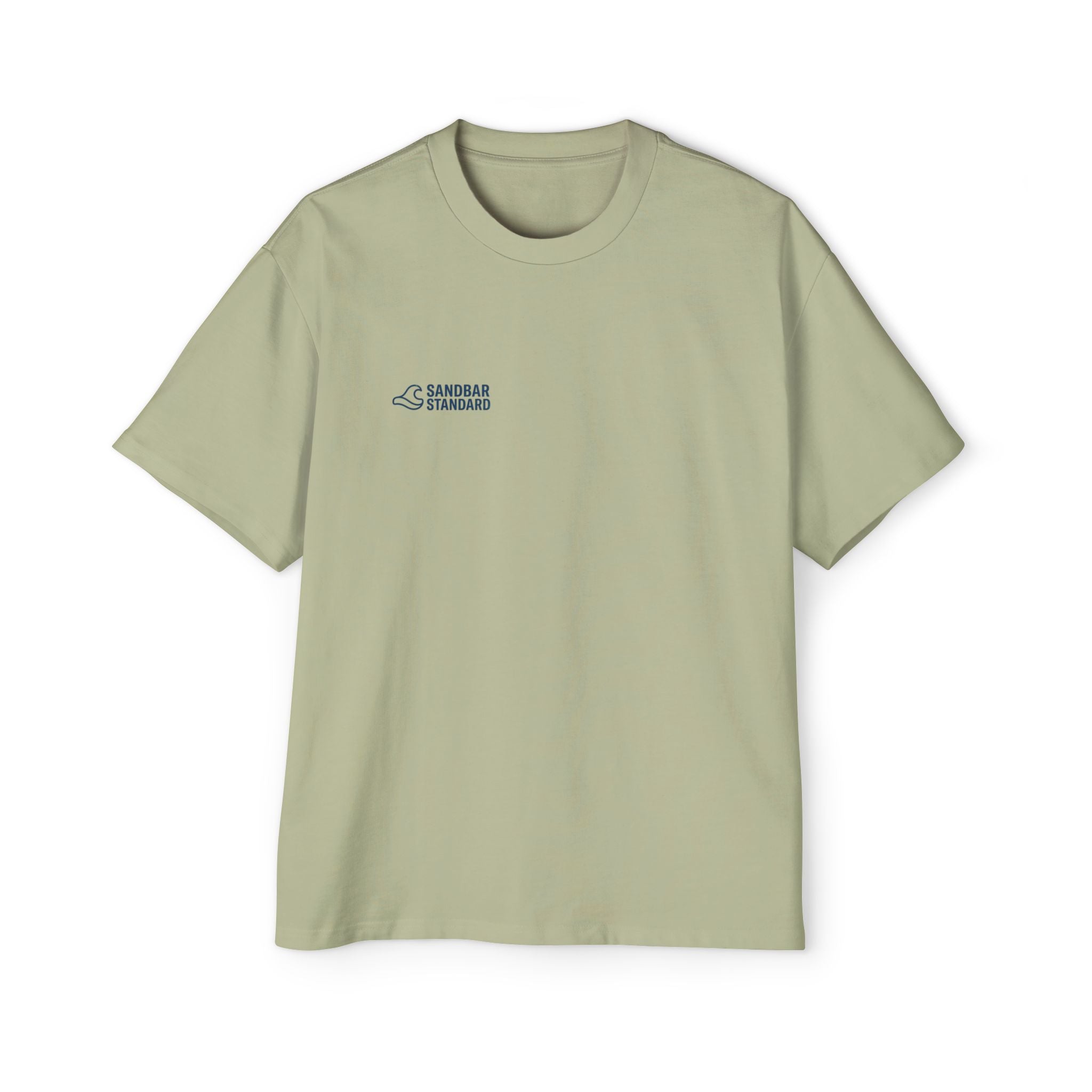 Oversized Tee — Sandbar Standard Coastal Wave Graphic