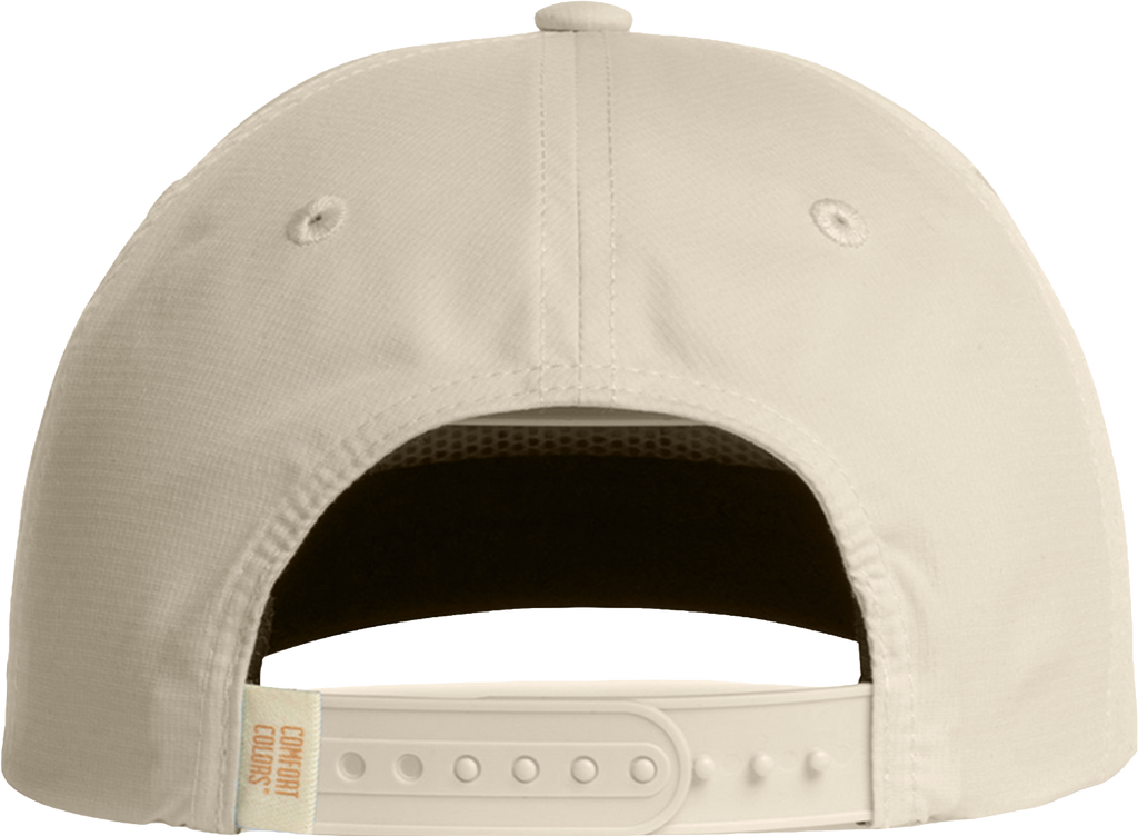Sunwashed Rope Cap – Sandbar Wave Embroidered Trucker Hat
