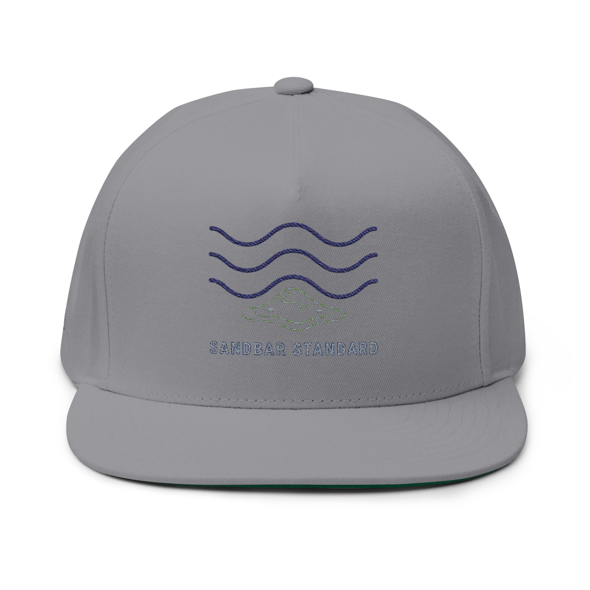 Embroidered Wave Snapback Cap product image 2