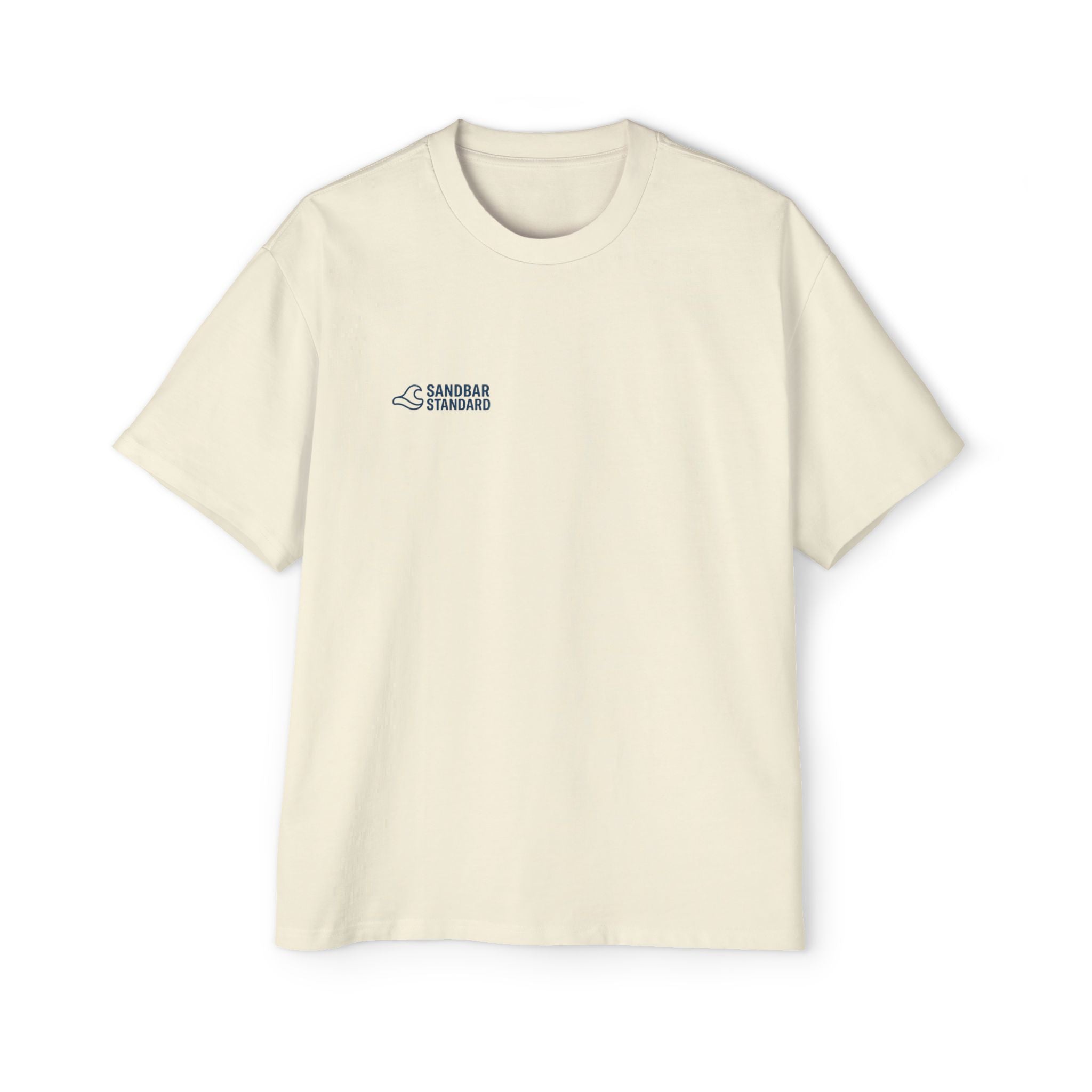 Oversized Tee — Sandbar Standard Coastal Wave Graphic