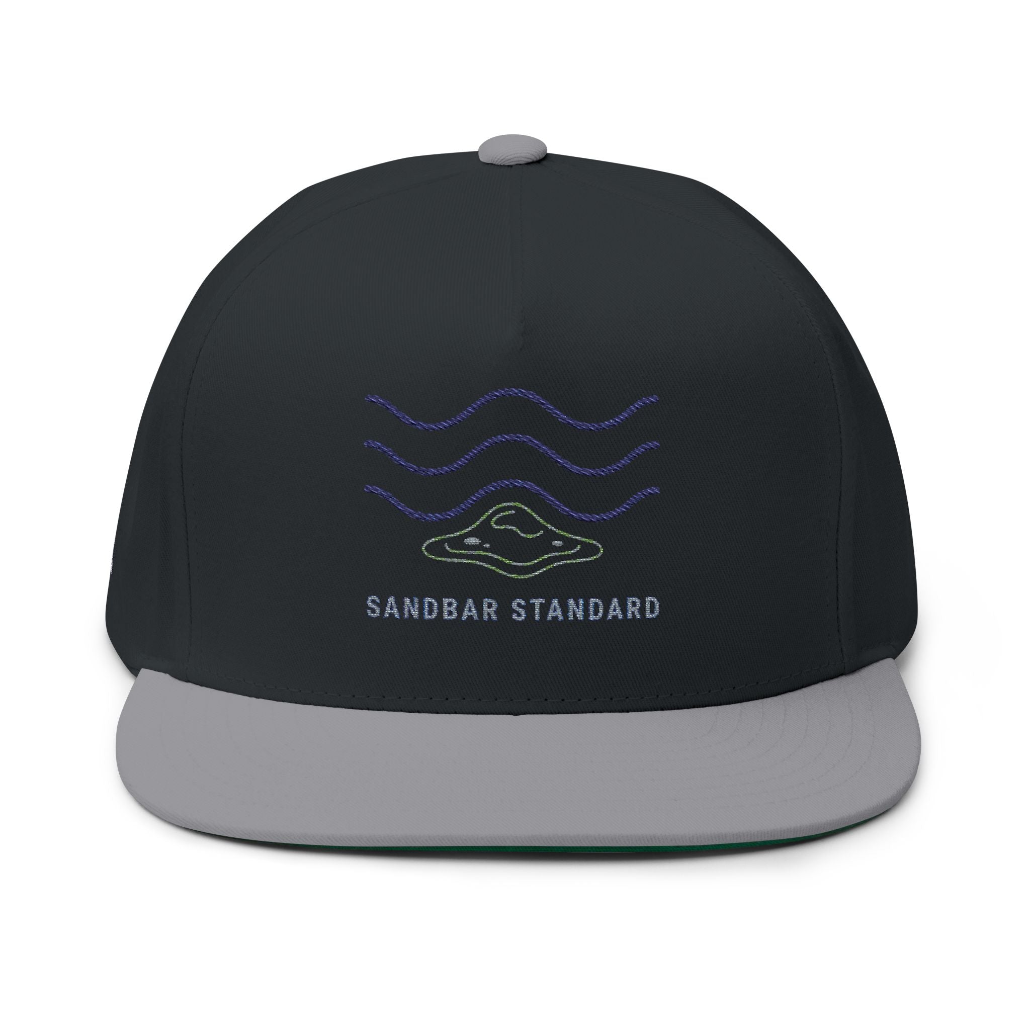 Embroidered Wave Snapback Cap product image 4