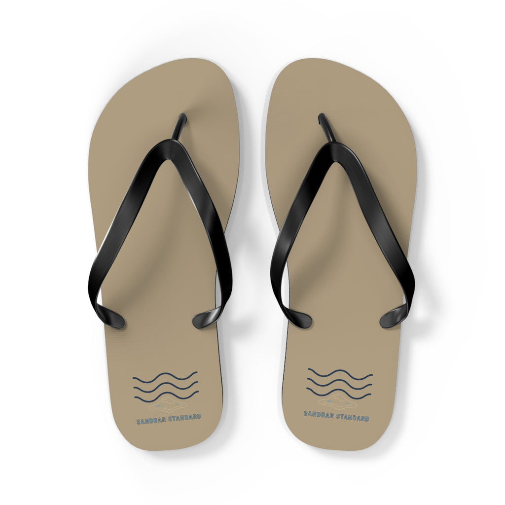 Beach Wave Flip Flops — Minimal Sand Casual Sandals