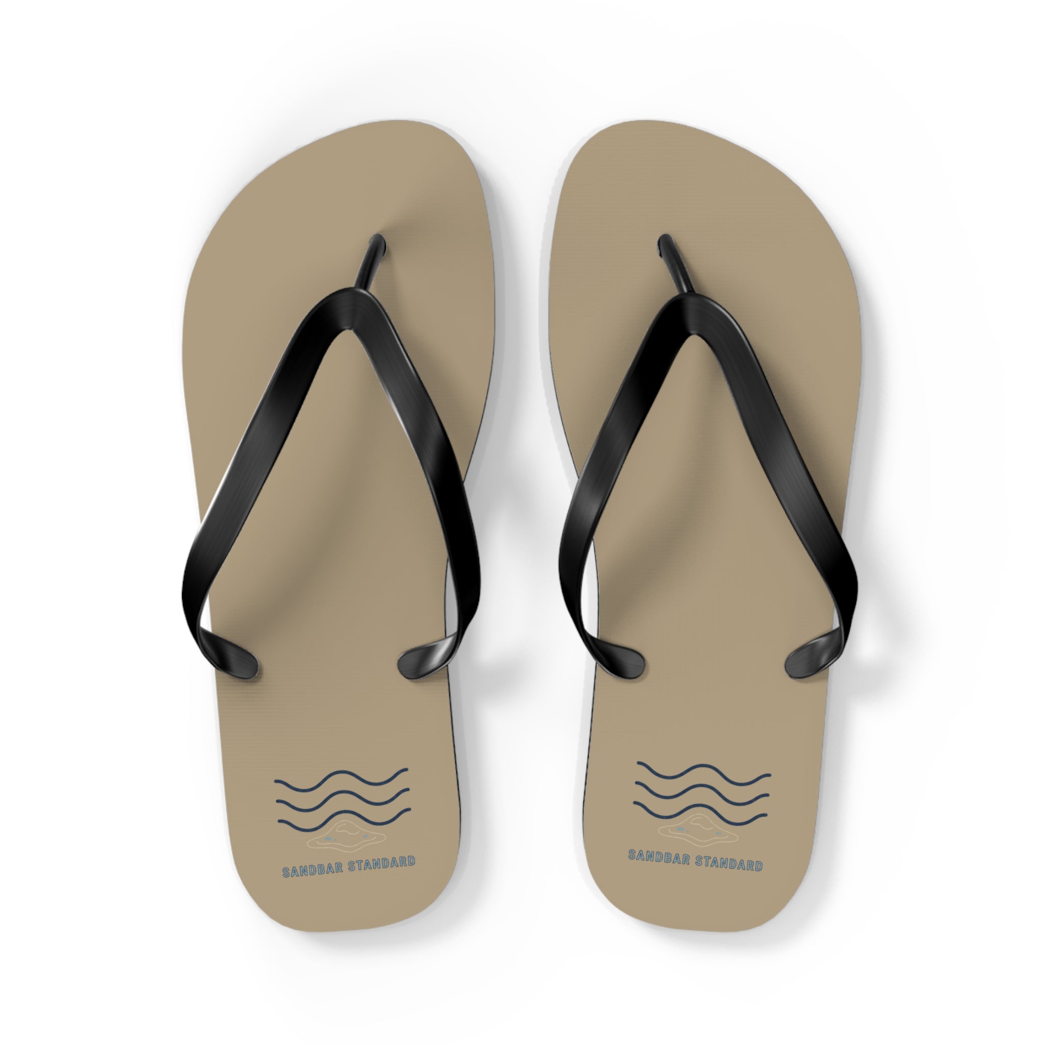 Beach Wave Flip Flops — Minimal Sand Casual Sandals