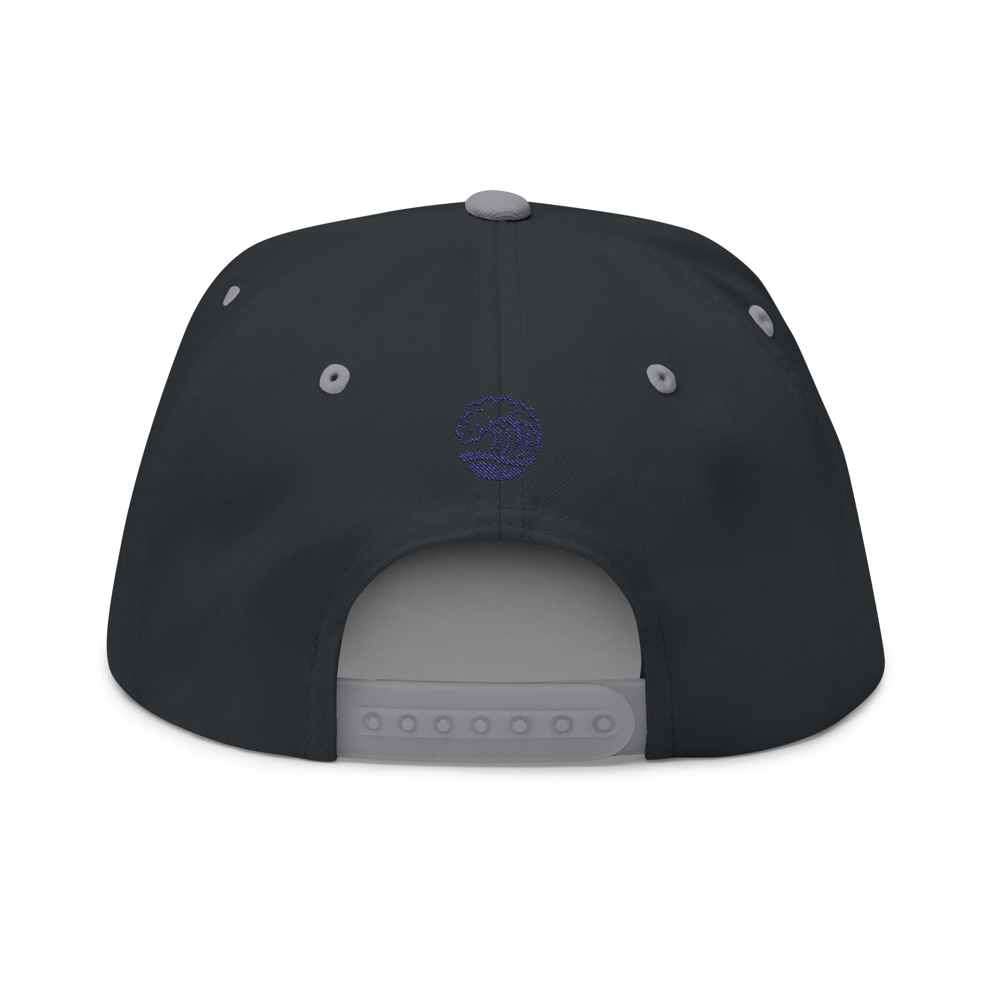 Embroidered Wave Snapback Cap — 'Sandbar Standard' Beach Hat