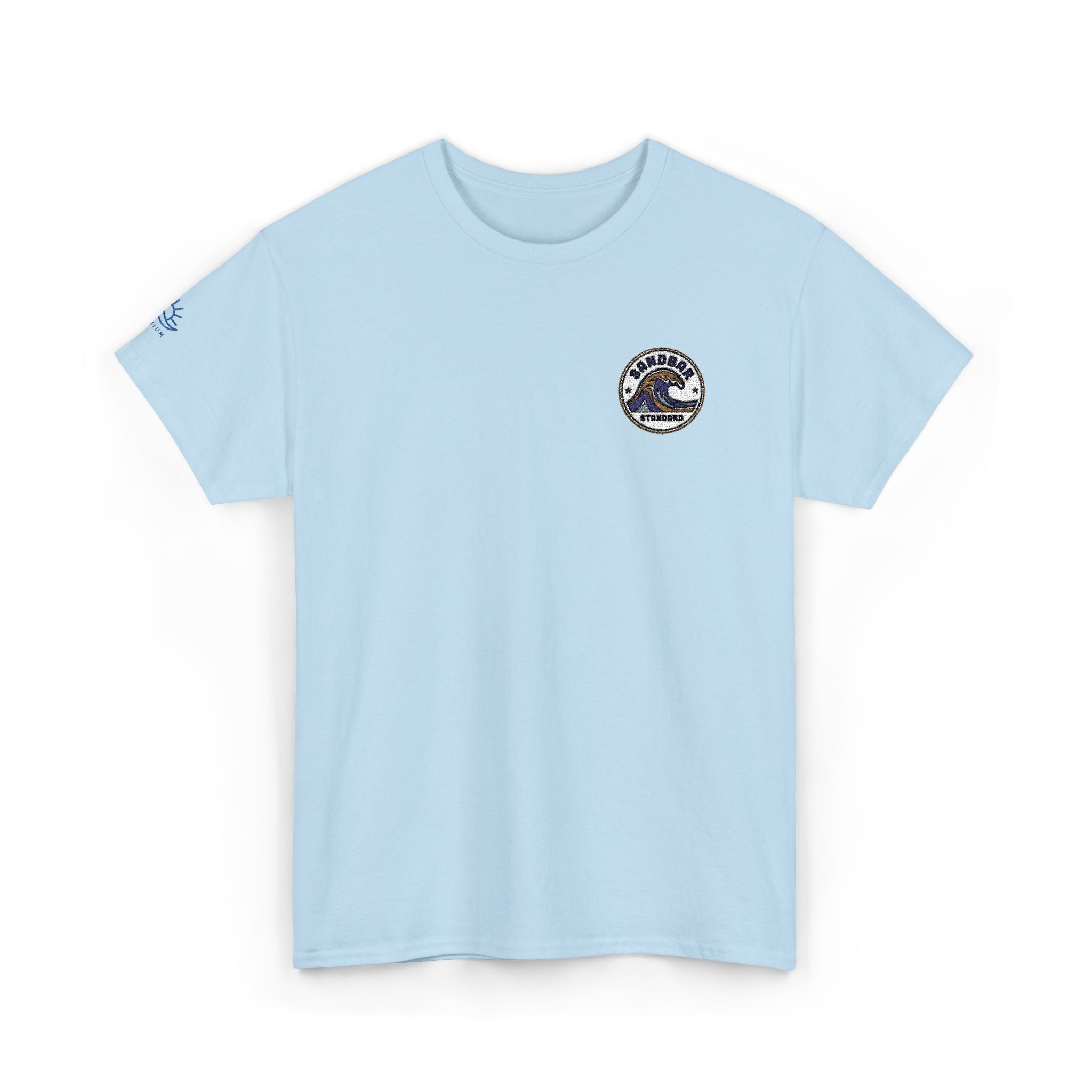 Wave Crest Graphic Tee — Coastal Surf Embroidered T-Shirt