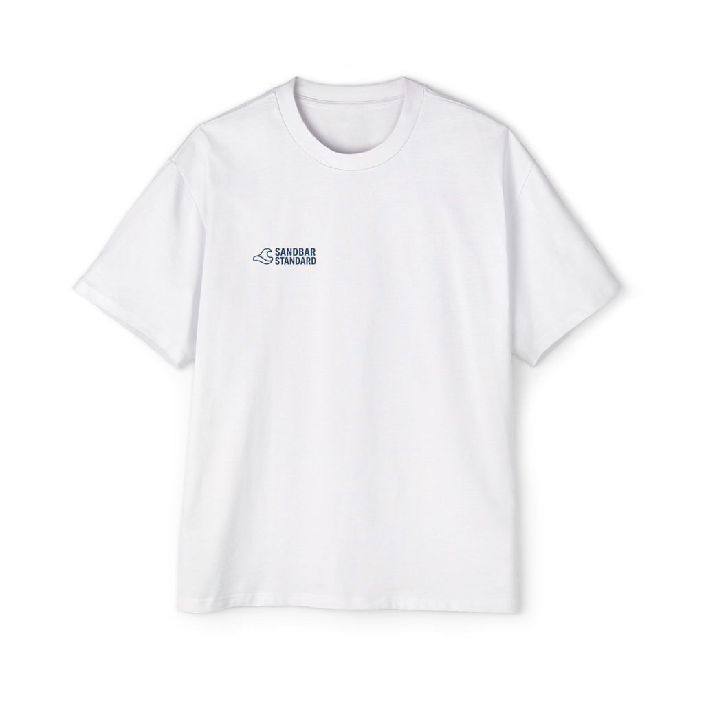 Oversized Tee — Sandbar Standard Coastal Wave Graphic