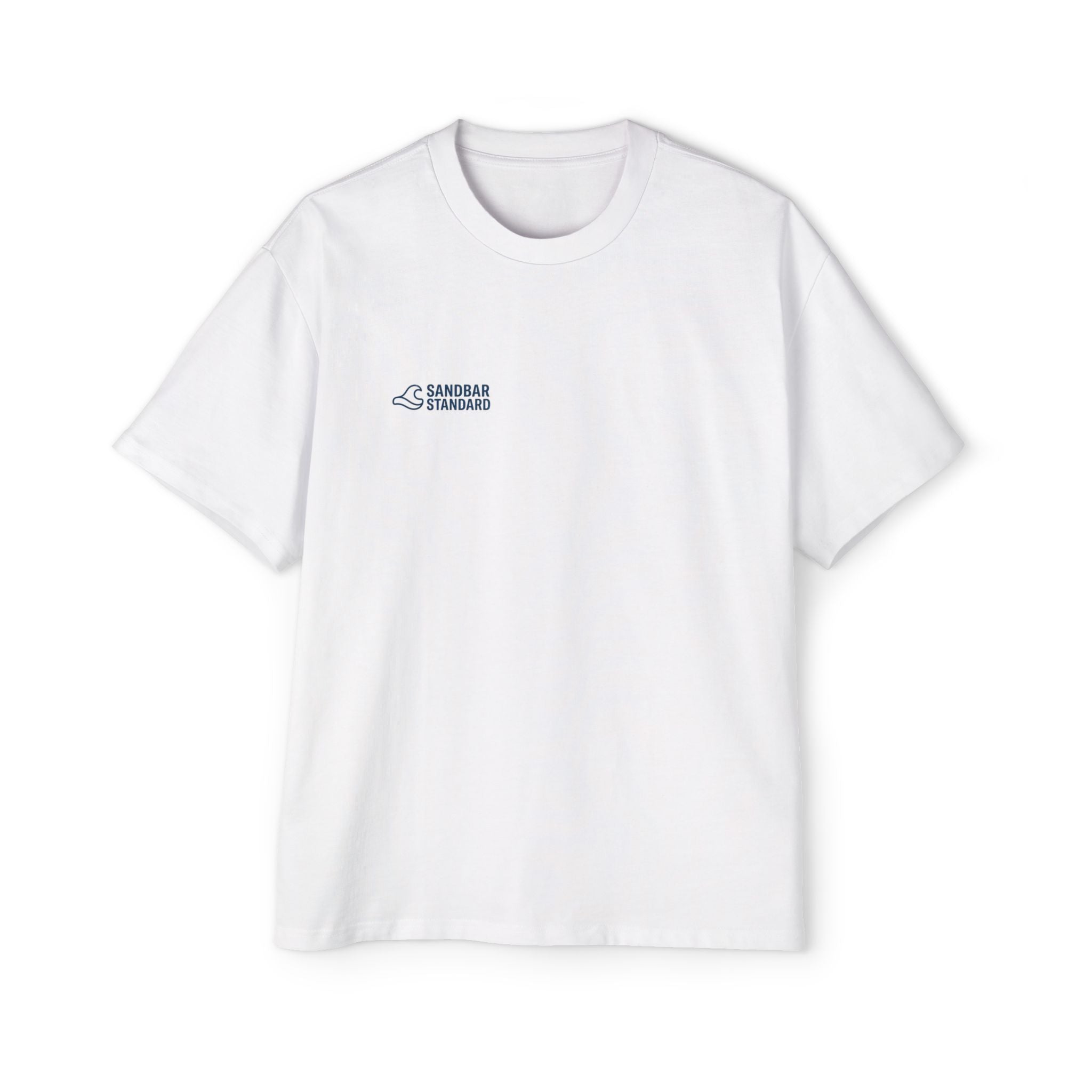 Oversized Tee — Sandbar Standard Coastal Wave Graphic