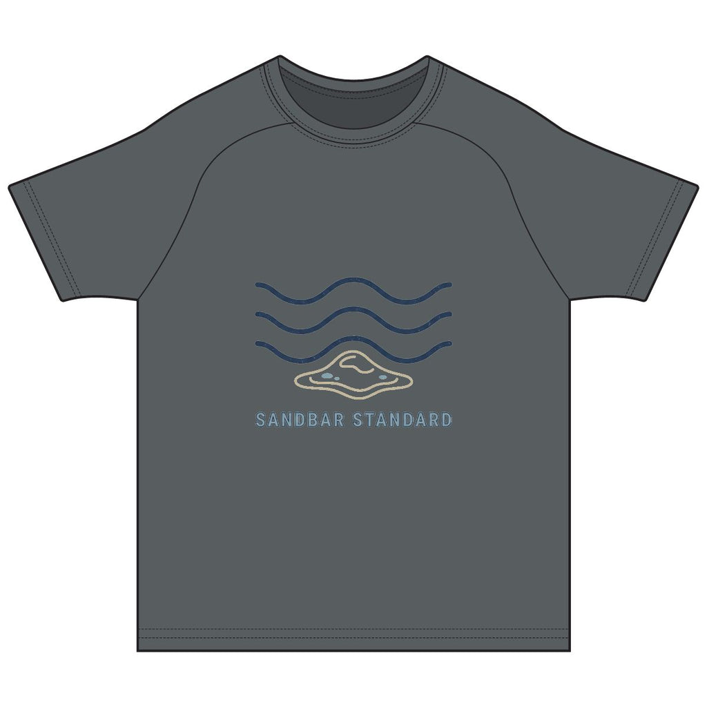 Sandbar Standard Rashguard Tee — Beach Waves Surf Shirt