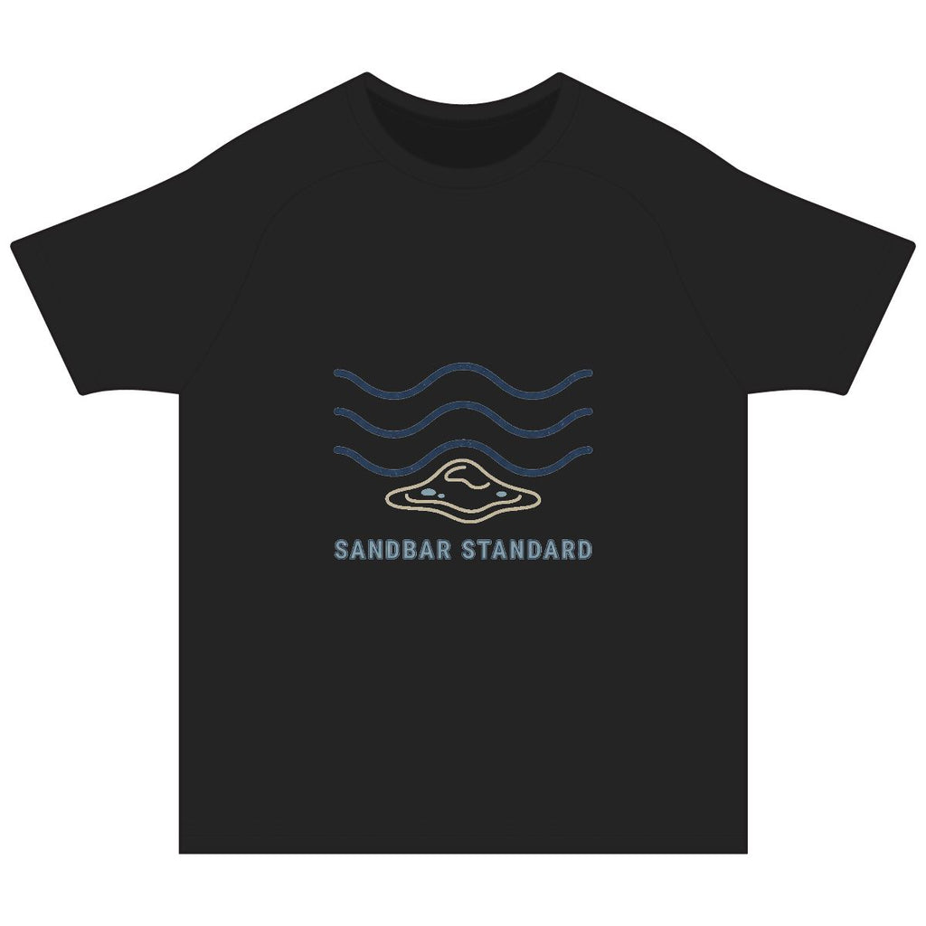 Sandbar Standard Rashguard Tee — Beach Waves Surf Shirt