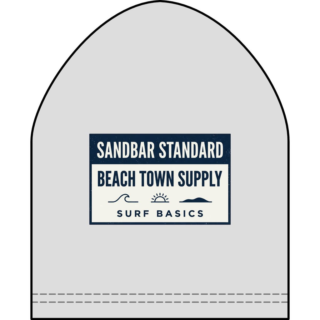Sandbar Standard Rashguard Tee — Beach Waves Surf Shirt