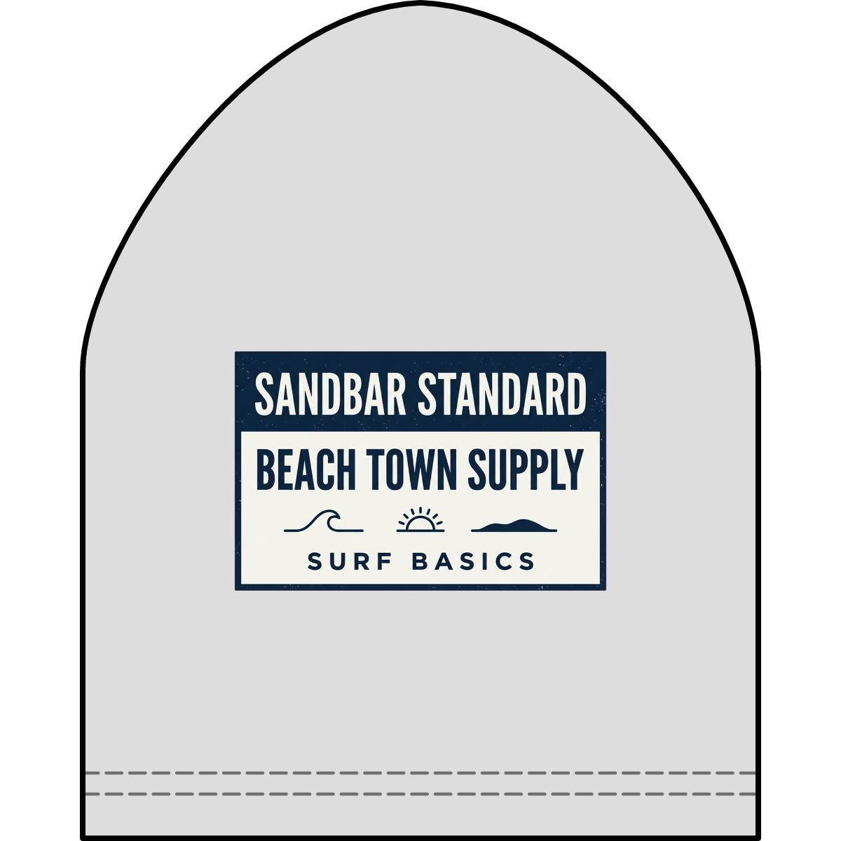 Sandbar Standard Rashguard Tee — Beach Waves Surf Shirt